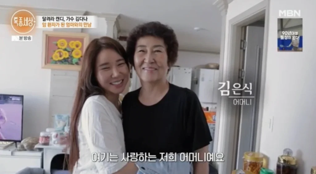 가수 김다나 가족사